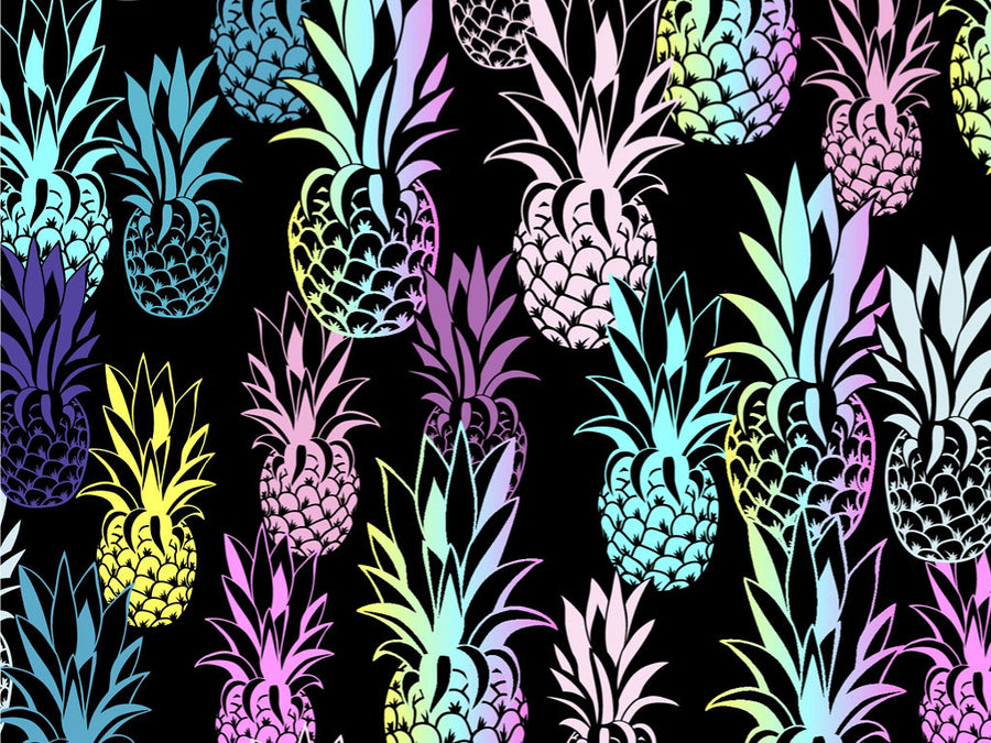 Antigua Black Fruit Vinyl Wrap Pattern~Rwraps Series 914 Digitally Printed Vinyl Wrap~0