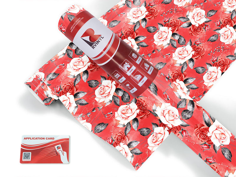antoinette rose floral Craft Vinyl Roll