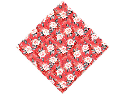 Antoinette Rose Floral Vinyl Wrap Pattern