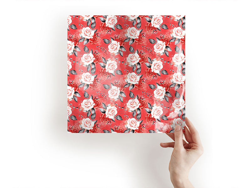 antoinette rose floral Craft Sheets