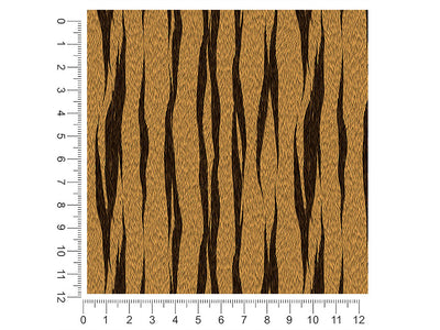 antonio tiger animal print 1ft x 1ft Craft Sheets