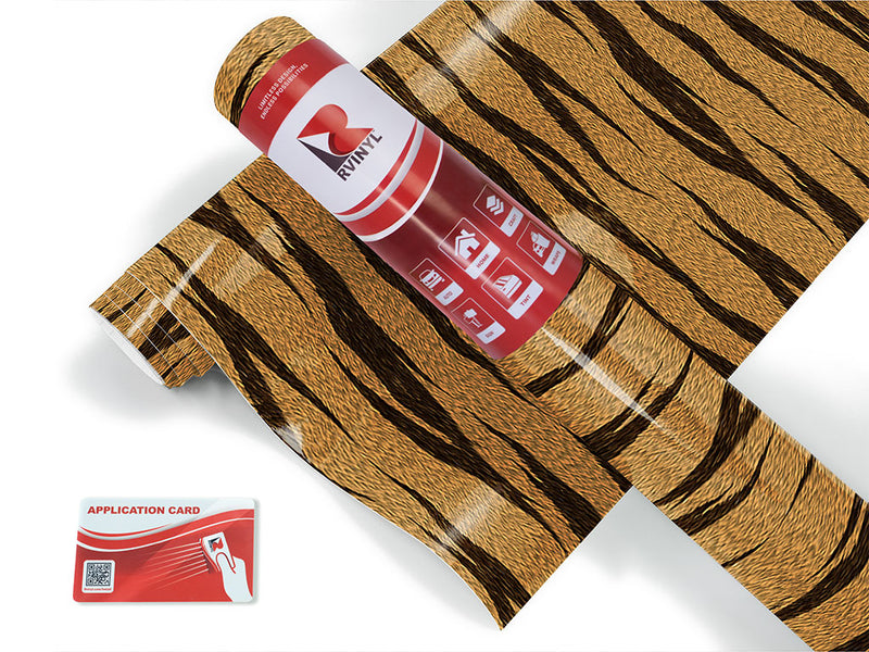 antonio tiger animal print Craft Vinyl Roll