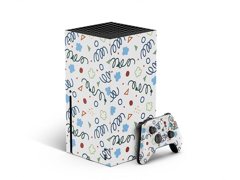 anyway anyhow abstract geometric XBOX DIY Decal
