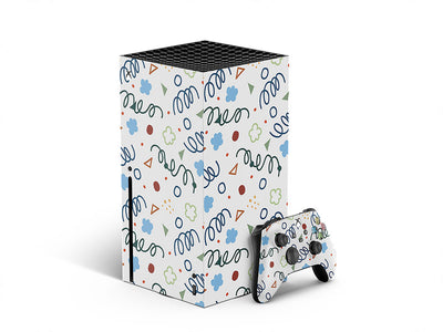 anyway anyhow abstract geometric XBOX DIY Decal