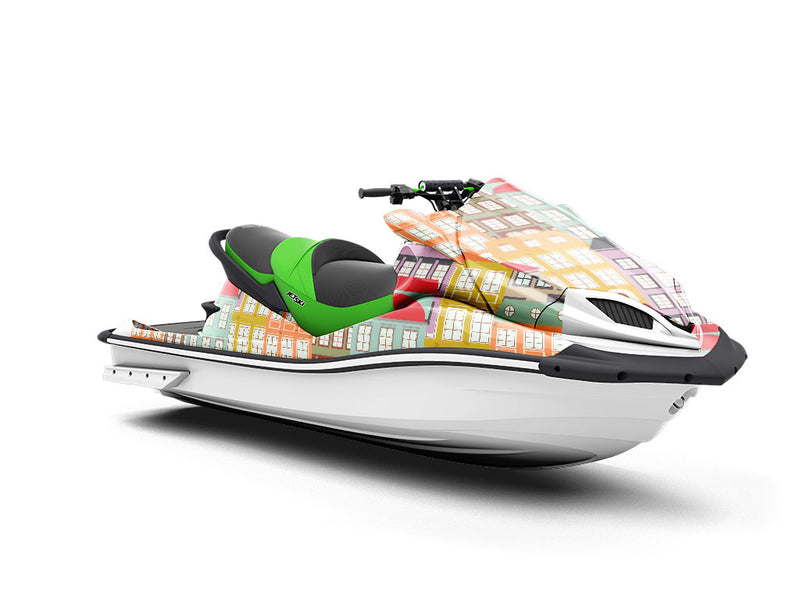 Apartment Hunting Cityscape Jet Ski Vinyl Customized Wrap