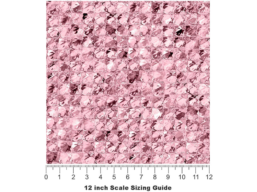 Aphrodite Blood Gemstone Vinyl Film Pattern Size 12 inch Scale~Rwraps Aphrodite Blood Gemstone Sizing Chart~2