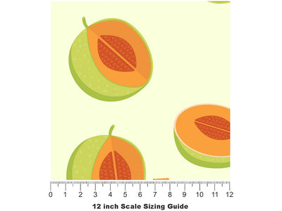 Aphrodite Hybrid Fruit Vinyl Film Pattern Size 12 inch Scale~Rwraps Aphrodite Hybrid Fruit Sizing Chart~2