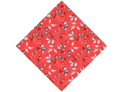 Aphrodite Rose Floral Vinyl Wrap Pattern