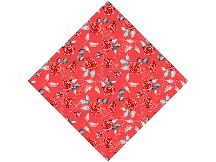 Aphrodite Rose Floral Vinyl Wrap Pattern