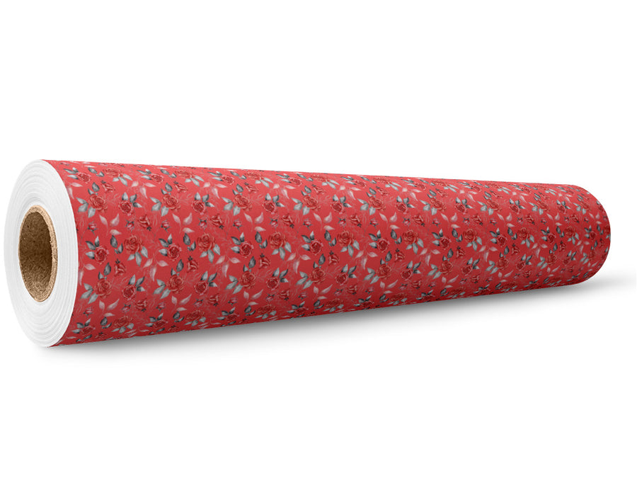Aphrodite Rose Floral Wrap Film Wholesale Roll~Rwraps Series 914 Digitally Printed Vinyl Roll~5