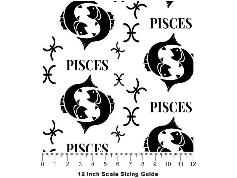 Aphrodites Aids Astrology Vinyl Film Pattern Size 12 inch Scale~Rwraps Aphrodites Aids Astrology Sizing Chart~2