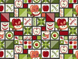 Apple A Day Mosaic Vinyl Wrap Pattern~Rwraps Series 914 Digitally Printed Vinyl Wrap~0