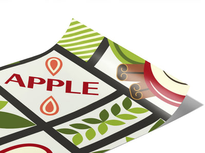 Apple A Day Mosaic Vinyl Wraps~Rwraps Series 914 Digitally Printed Vinyl Wrap~0