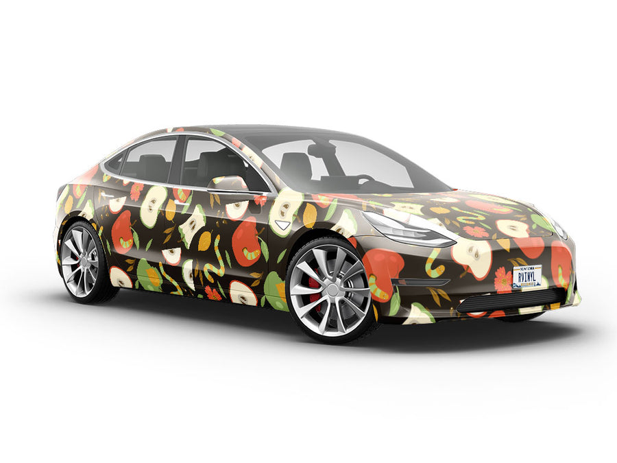 Apple A Day Bug Vehicle Vinyl Wrap