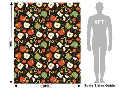 Apple A Day Bug Vehicle Wrap Scale~Rwraps Series 914 Apple A Day Bug Measurements~1