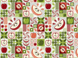 Apple A Night Mosaic Vinyl Wrap Pattern~Rwraps Series 914 Digitally Printed Vinyl Wrap~0