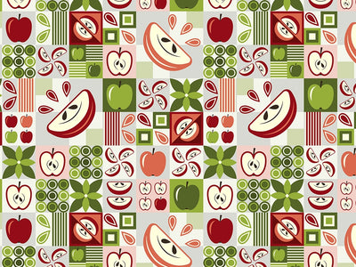 Apple A Night Mosaic Vinyl Wrap Pattern~Rwraps Series 914 Digitally Printed Vinyl Wrap~0