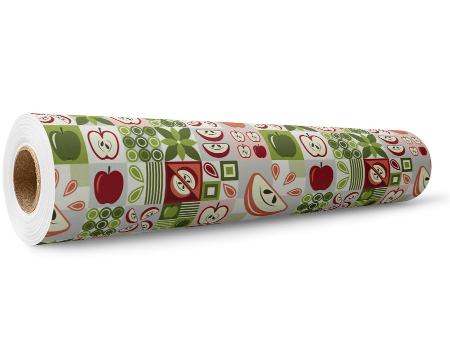 Apple A Night Mosaic Wrap Film Wholesale Roll~Rwraps Series 914 Digitally Printed Vinyl Roll~5