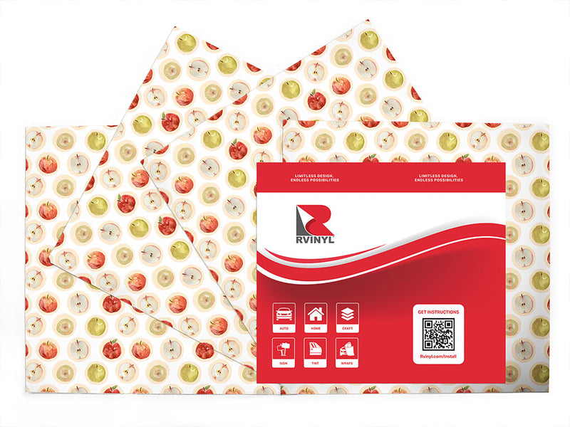 applesauce fruit Craft Vinyl Sheet Pack