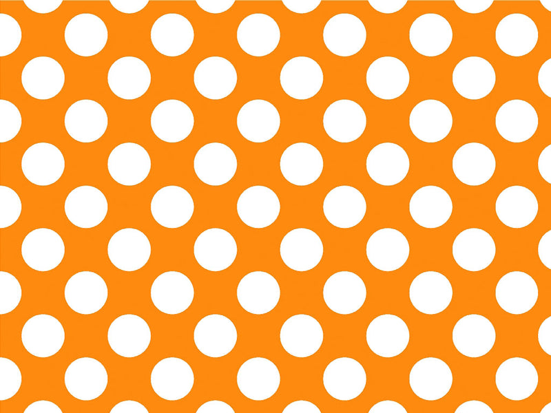 Apricot Orange Polka Dot Vinyl Wrap Pattern~Rwraps Series 914 Digitally Printed Vinyl Wrap~0