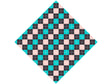 Aqua Addiction Argyle Vinyl Wrap Pattern