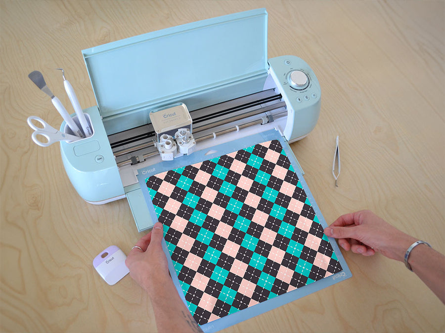 aqua addiction argyle Cricut Compatible Vinyl