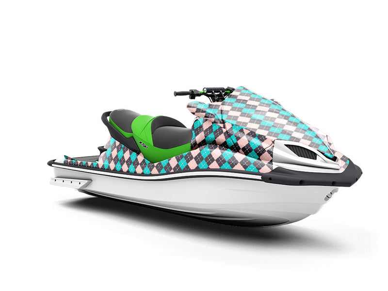 Aqua Addiction Argyle Jet Ski Vinyl Customized Wrap