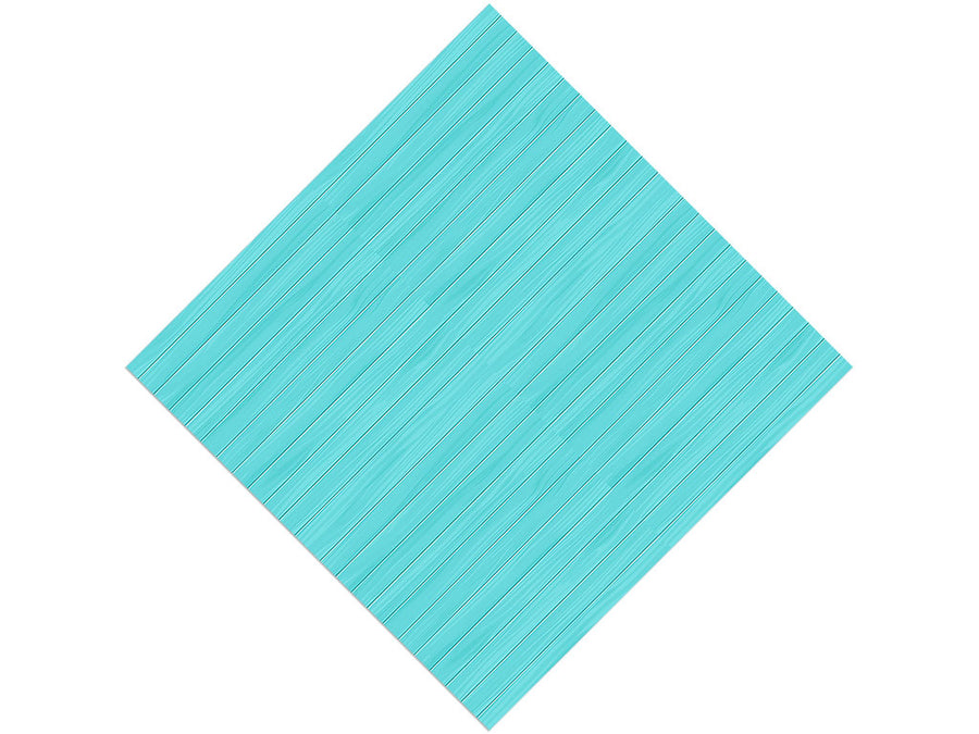Aqua  Wood Plank Vinyl Wrap Pattern