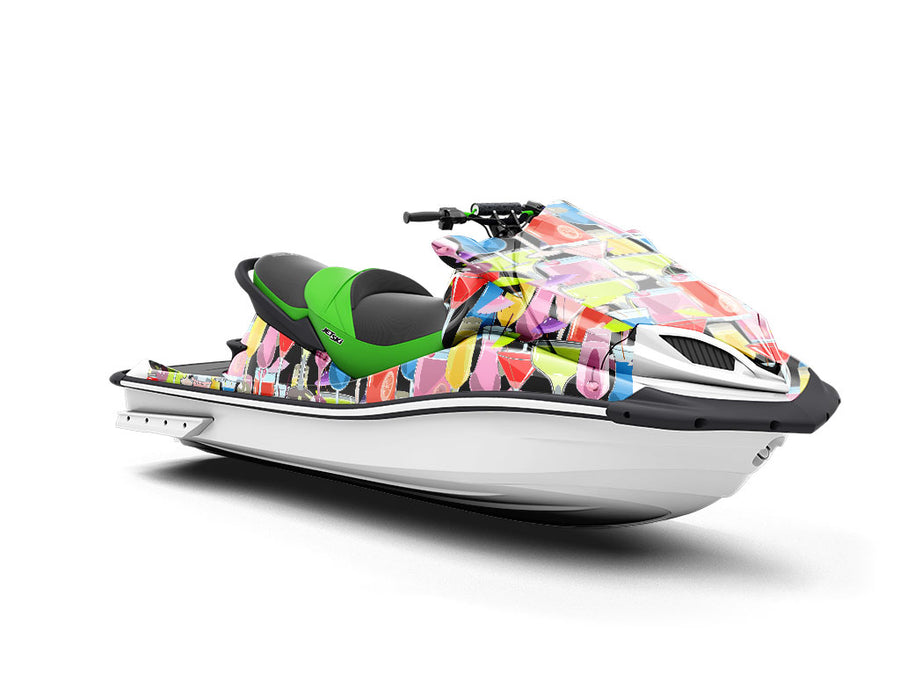 Aqua Vitae Alcohol Jet Ski Vinyl Customized Wrap