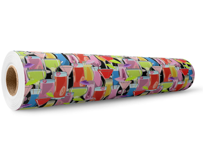 Aqua Vitae Alcohol Wrap Film Wholesale Roll~Rwraps Series 914 Digitally Printed Vinyl Roll~5