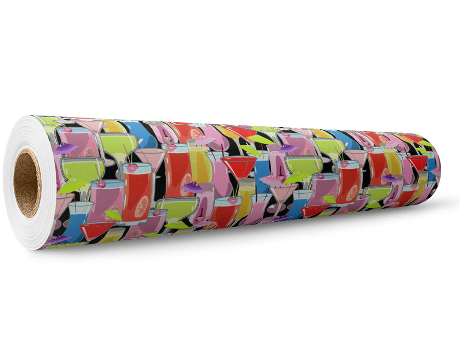 Aqua Vitae Alcohol Wrap Film Wholesale Roll~Rwraps Series 914 Digitally Printed Vinyl Roll~5