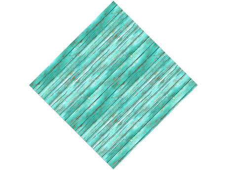 Aquamarine  Wood Plank Vinyl Wrap Pattern