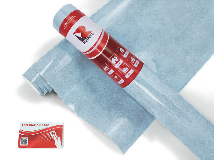 aquamarine concrete stone Craft Vinyl Roll