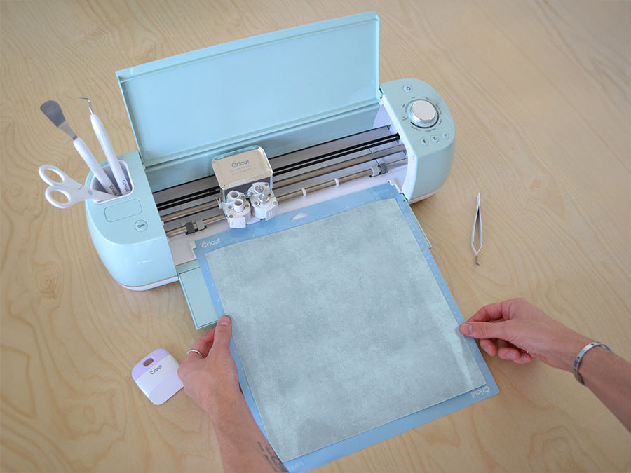 aquamarine concrete stone Cricut Compatible Vinyl