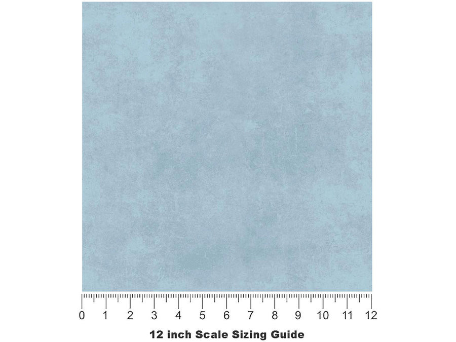 Aquamarine  Concrete Vinyl Film Pattern Size 12 inch Scale~Rwraps Aquamarine  Concrete Sizing Chart~2