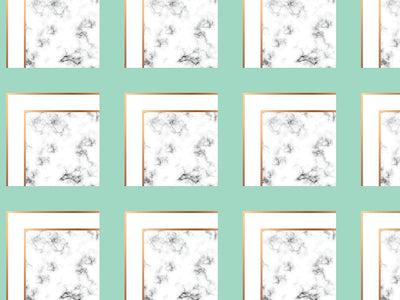 Aquamarine Square Tile Vinyl Wrap Pattern~Rwraps Series 914 Digitally Printed Vinyl Wrap~0