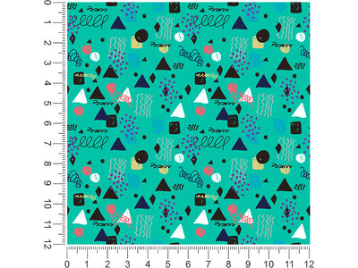 aquarius dawning abstract geometric 1ft x 1ft Craft Sheets