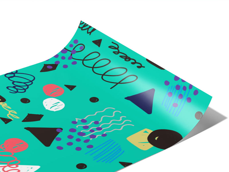 Aquarius Dawning Abstract Vinyl Wraps~Rwraps Series 914 Digitally Printed Vinyl Wrap~0
