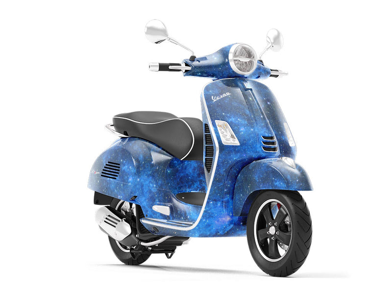 Aquarius Galaxy Vespa Scooter Wrap Film