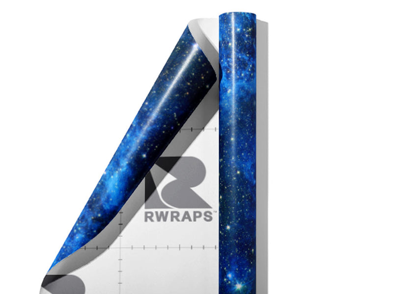Aquarius Galaxy Wrap Film Sheets~Rwraps Series 914 Aquarius Galaxy Scrolled Sheet~5