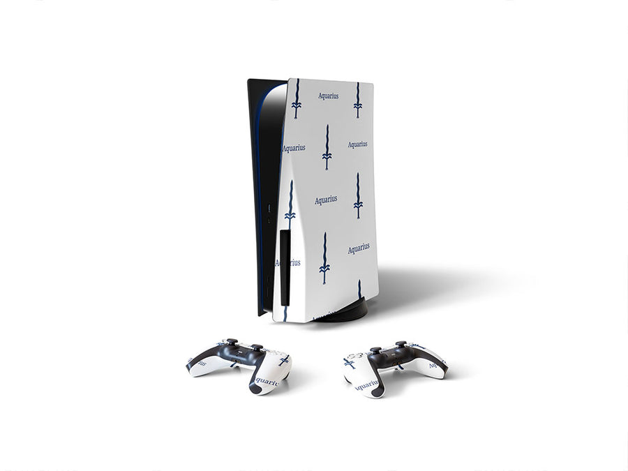 aquarius swords astrology Sony PS5 DIY Skin