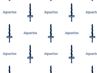 Aquarius Swords Astrology Vinyl Wrap Pattern~Rwraps Series 914 Digitally Printed Vinyl Wrap~0