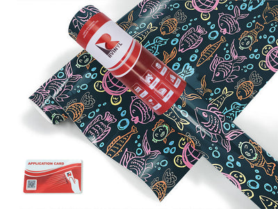 aquatic companions salt water Craft Vinyl Roll