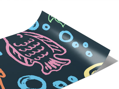 Aquatic Companions Marine Life Vinyl Wraps~Rwraps Series 914 Digitally Printed Vinyl Wrap~0