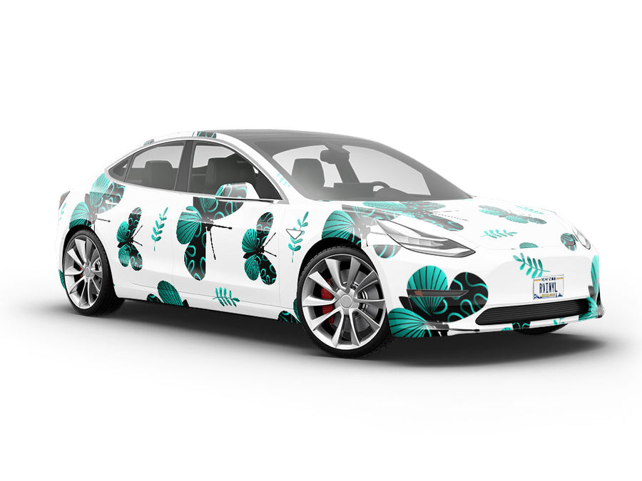 Aquatic Tones Bug Vehicle Vinyl Wrap