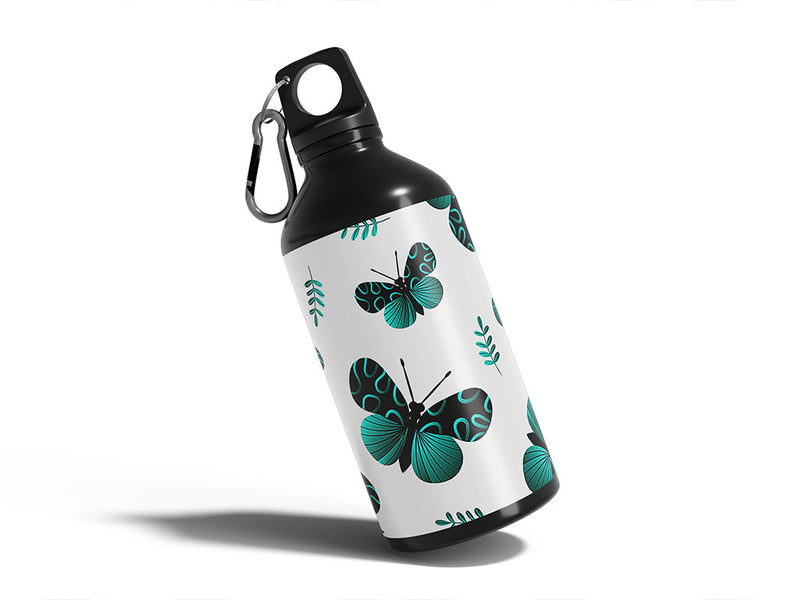 aquatic tones bug Water Bottle DIY Stickers