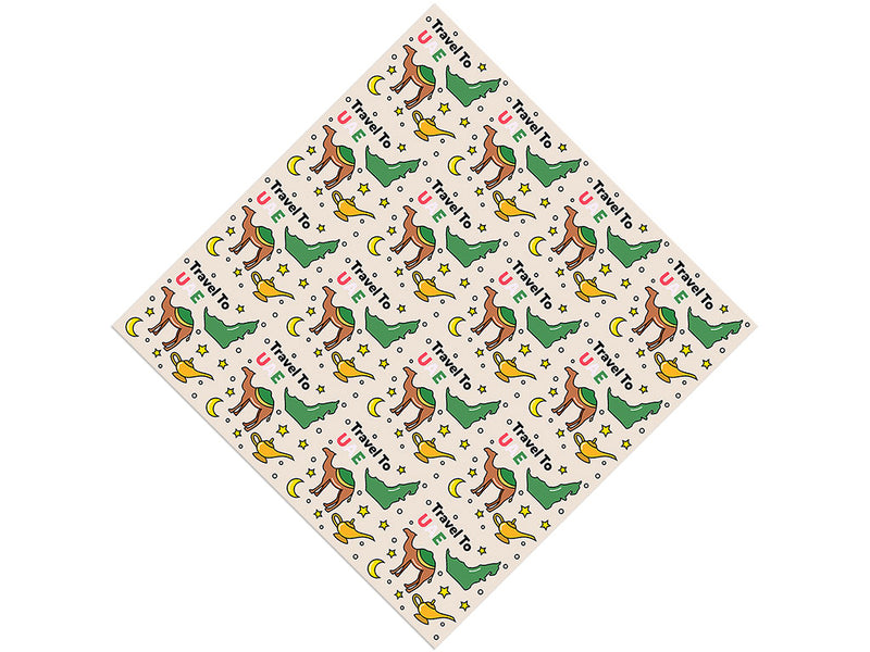 Arab Emirates Animal Vinyl Wrap Pattern