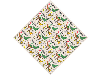 Arab Emirates Animal Vinyl Wrap Pattern