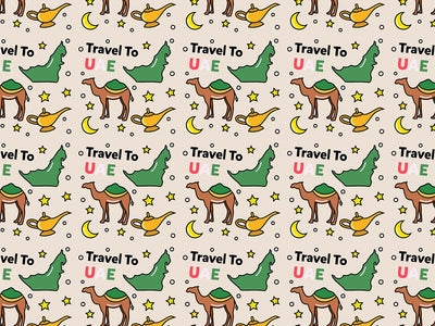 Arab Emirates Animal Vinyl Wrap Pattern~Rwraps Series 914 Digitally Printed Vinyl Wrap~0