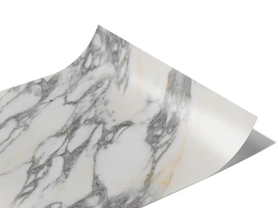 Arabescato Breccia-White Marble Vinyl Wraps~Rwraps Series 914 Digitally Printed Vinyl Wrap~0